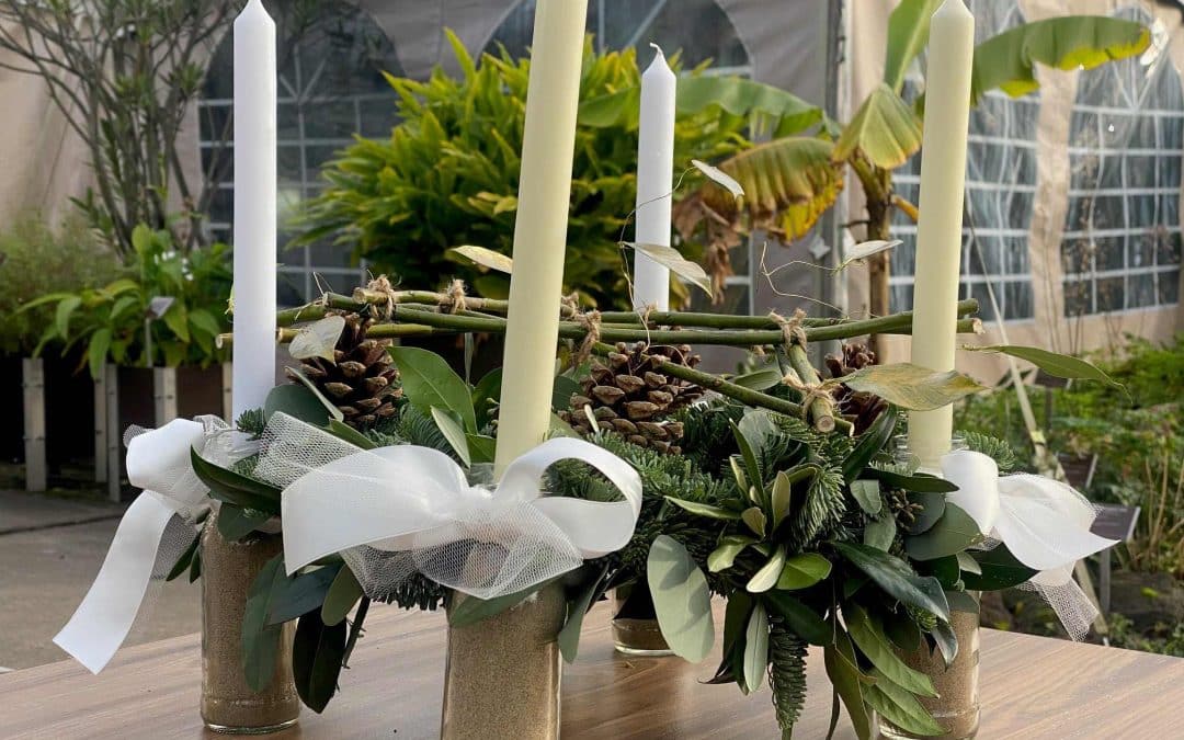 Workshop Advents- en Kerstkrans om 13:30 uur